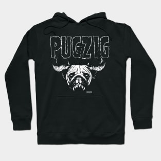 PUGZIG // Danzig Pug Dog Heavy Metal Hoodie